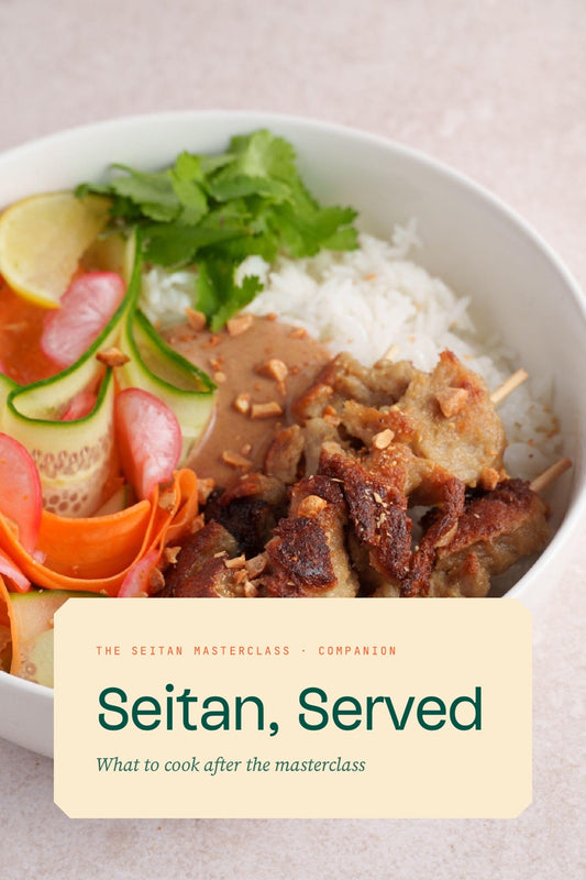 Seitan Recipe Book — Seitan, Served